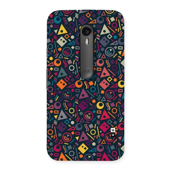 Abstract Figures Back Case for Moto G3
