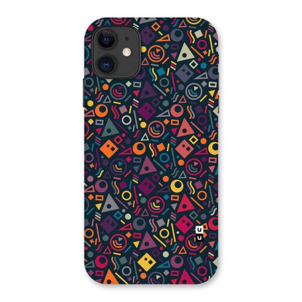 Abstract Figures Back Case for iPhone 11