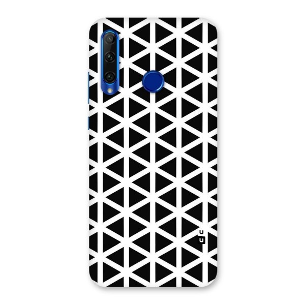 Abstract Geometry Maze Back Case for Honor 20i