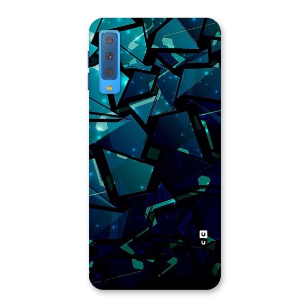 Abstract Glass Design Back Case for Galaxy A7 (2018)