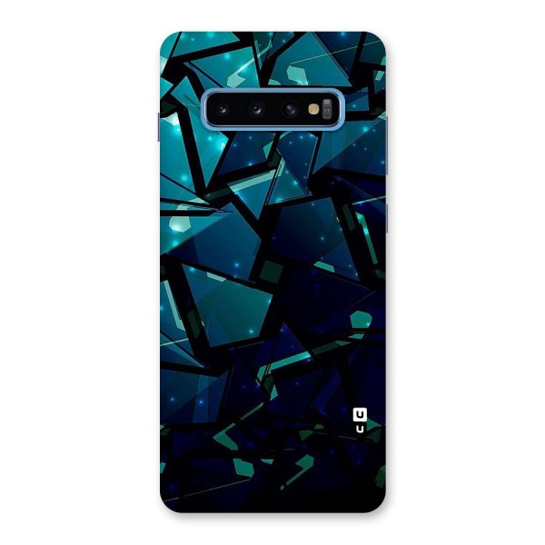 Abstract Glass Design Back Case for Galaxy S10 Plus