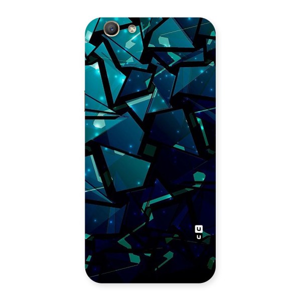 Abstract Glass Design Back Case for Oppo F1s