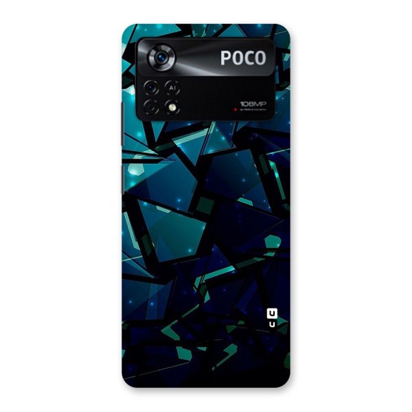 Abstract Glass Design Back Case for Poco X4 Pro 5G