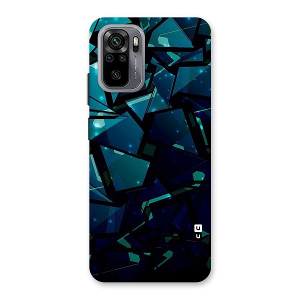 Abstract Glass Design Back Case for Redmi Note 10