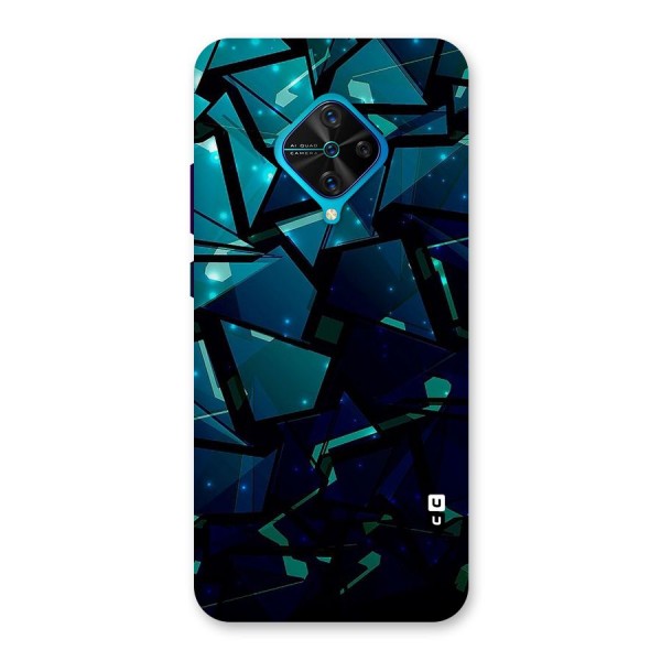 Abstract Glass Design Back Case for Vivo S1 Pro