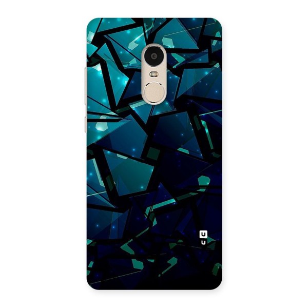 Abstract Glass Design Back Case for Xiaomi Redmi Note 4