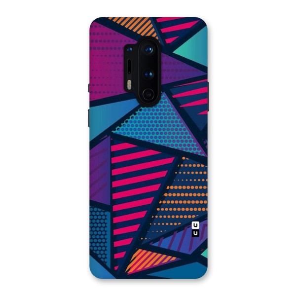 Abstract Lines Polka Back Case for OnePlus 8 Pro