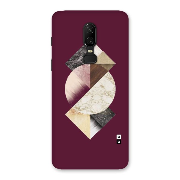 Abstract Marble Pattern Back Case for OnePlus 6