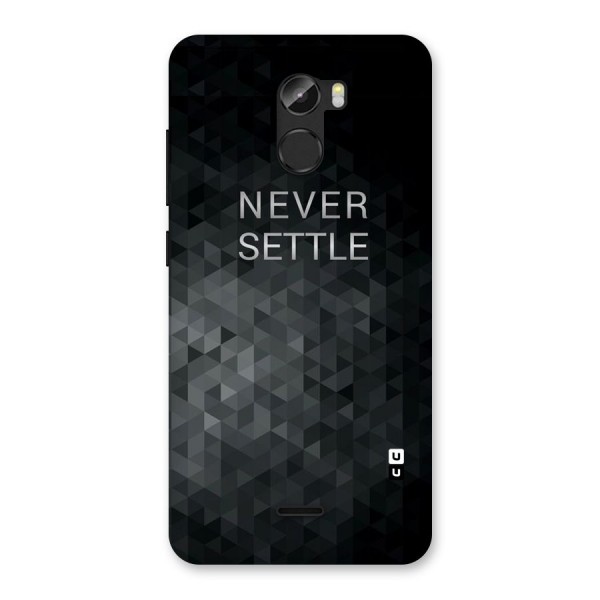 Abstract No Settle Back Case for Gionee X1
