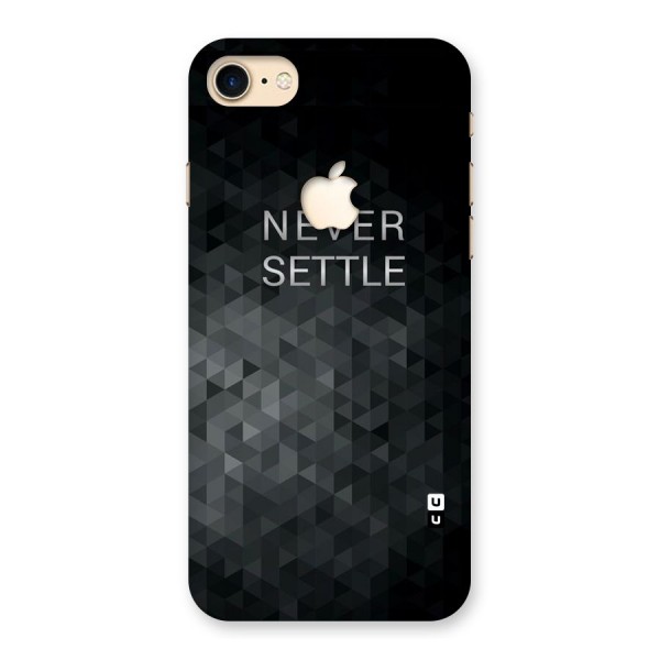 Abstract No Settle Back Case for iPhone 7 Apple Cut