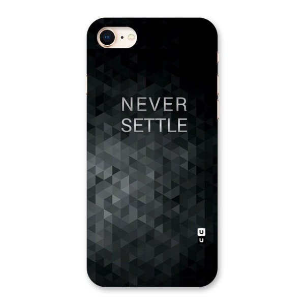 Abstract No Settle Back Case for iPhone 8