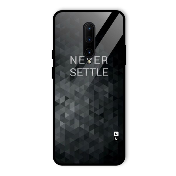 Abstract No Settle Glass Back Case for OnePlus 7 Pro