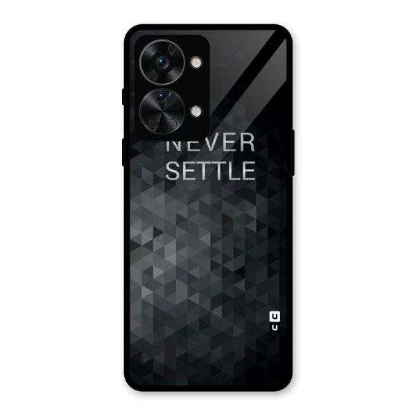 Abstract No Settle Glass Back Case for OnePlus Nord 2T
