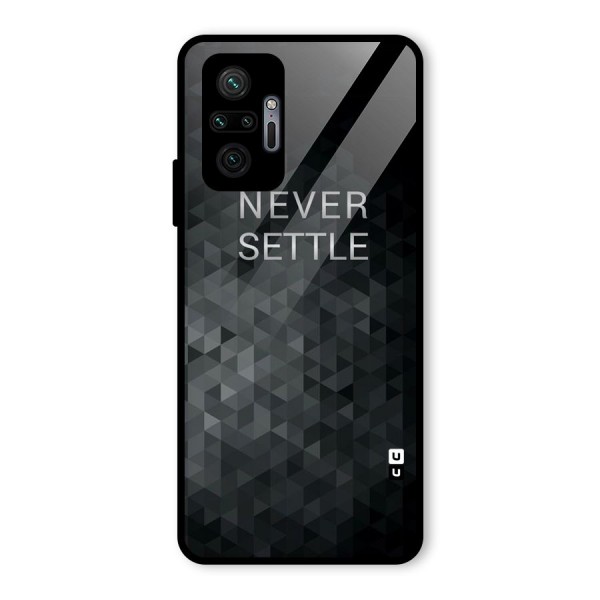 Abstract No Settle Glass Back Case for Redmi Note 10 Pro