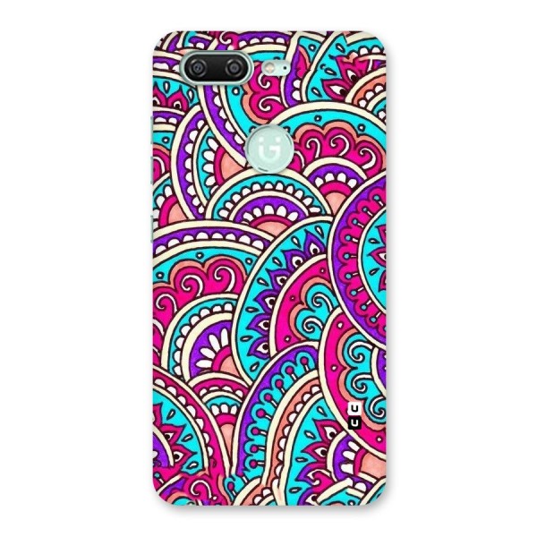Abstract Rangoli Design Back Case for Gionee S10