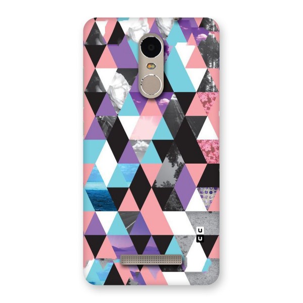 Abstract Splash Triangles Back Case for Xiaomi Redmi Note 3