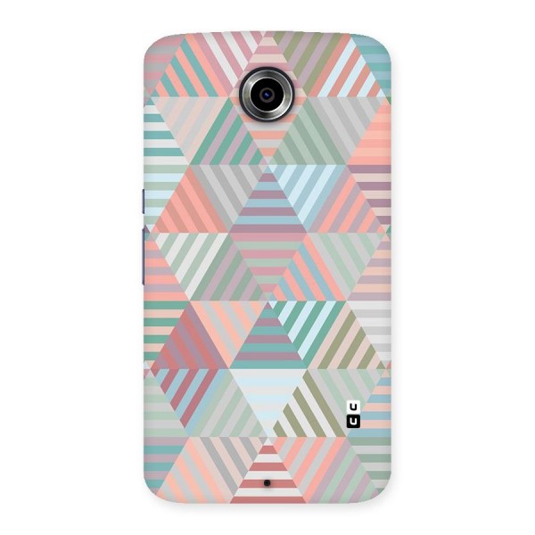 Abstract Triangle Lines Back Case for Nexsus 6