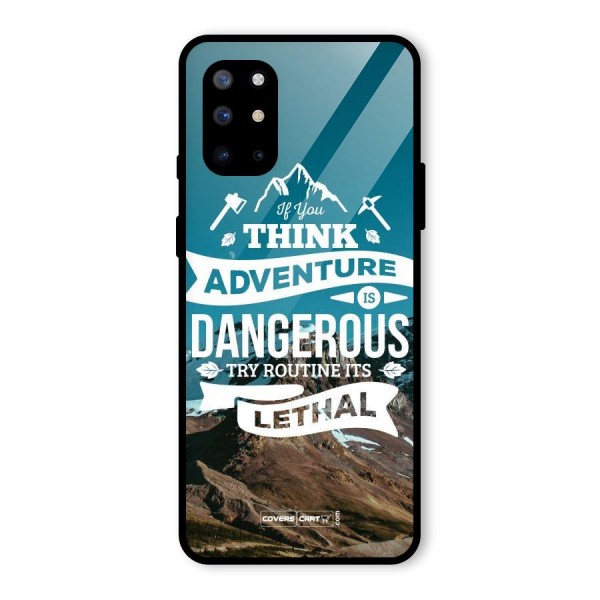 Adventure Dangerous Lethal Glass Back Case for OnePlus 8T