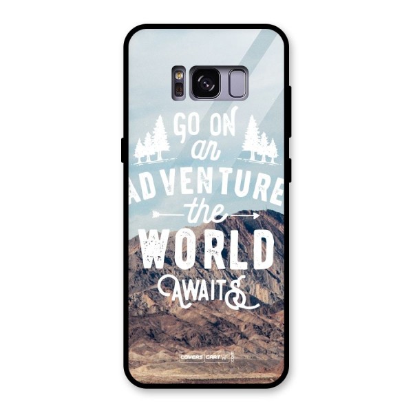 Adventure World Glass Back Case for Galaxy S8