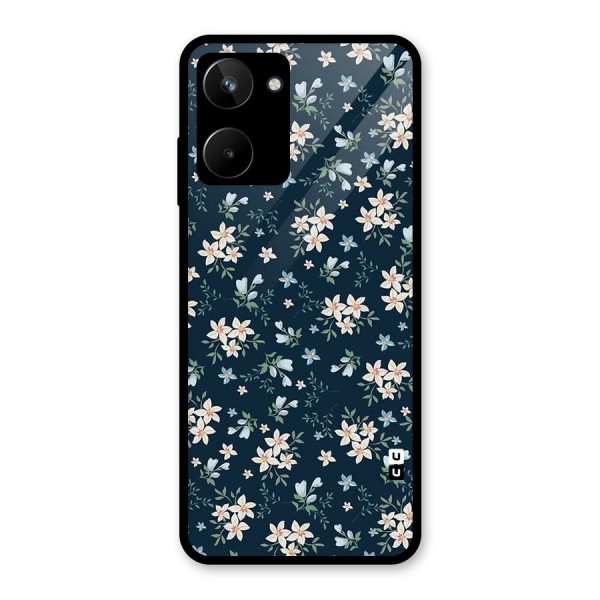 Aesthetic Bloom Glass Back Case for Realme 10