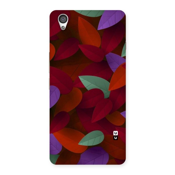 Aesthetic Colorful Leaves Back Case for OnePlus X