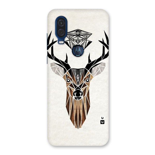 Aesthetic Deer Design Back Case for Motorola One Vision