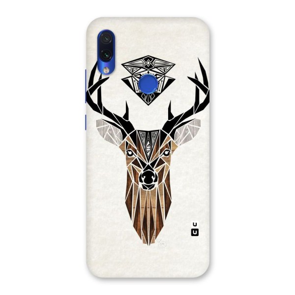 Aesthetic Deer Design Back Case for Redmi Note 7