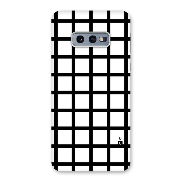 Aesthetic Grid Lines Back Case for Galaxy S10e