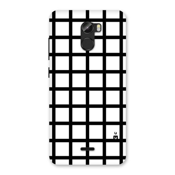 Aesthetic Grid Lines Back Case for Gionee X1