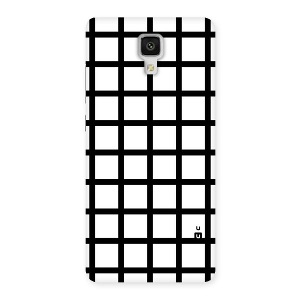 Aesthetic Grid Lines Back Case for Xiaomi Mi 4
