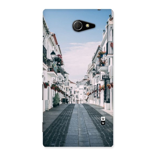 Aesthetic Street Back Case for Sony Xperia M2