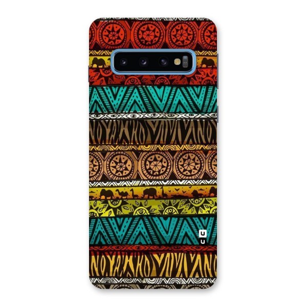 African Design Pattern Back Case for Galaxy S10