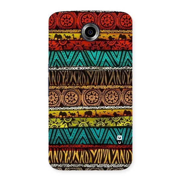 African Design Pattern Back Case for Nexsus 6