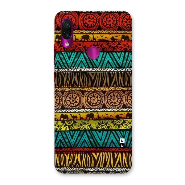 African Design Pattern Back Case for Redmi Note 7 Pro