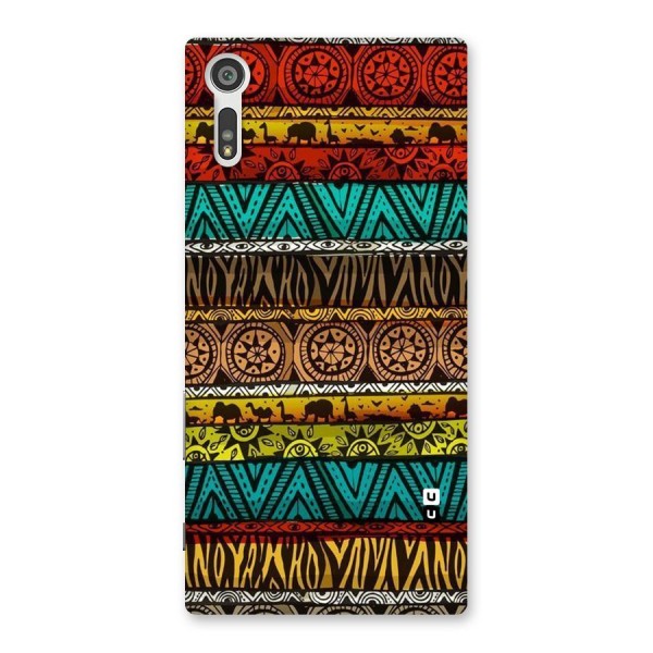 African Design Pattern Back Case for Xperia XZ