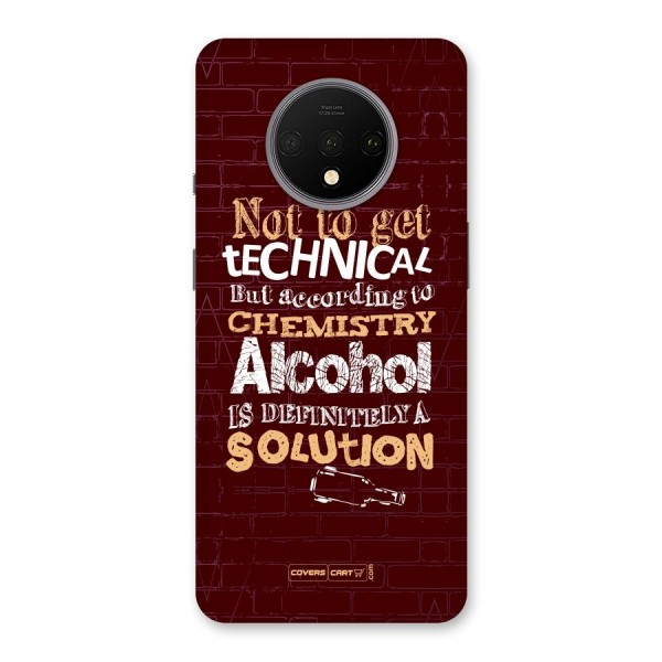 Alcohol is Definitely a Solution Back Case for OnePlus 7T