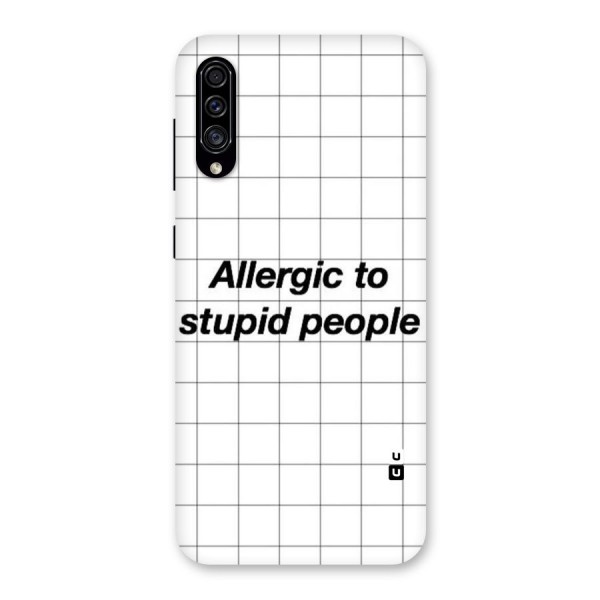 Allergic Back Case for Galaxy A30s
