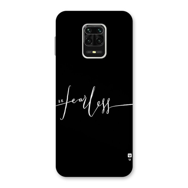 Always Be Fearless Back Case for Redmi Note 9 Pro