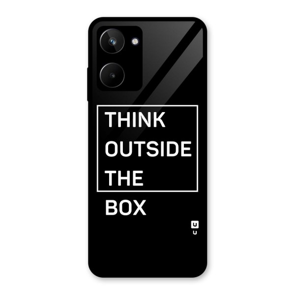 Always Think Outside Glass Back Case for Realme 10