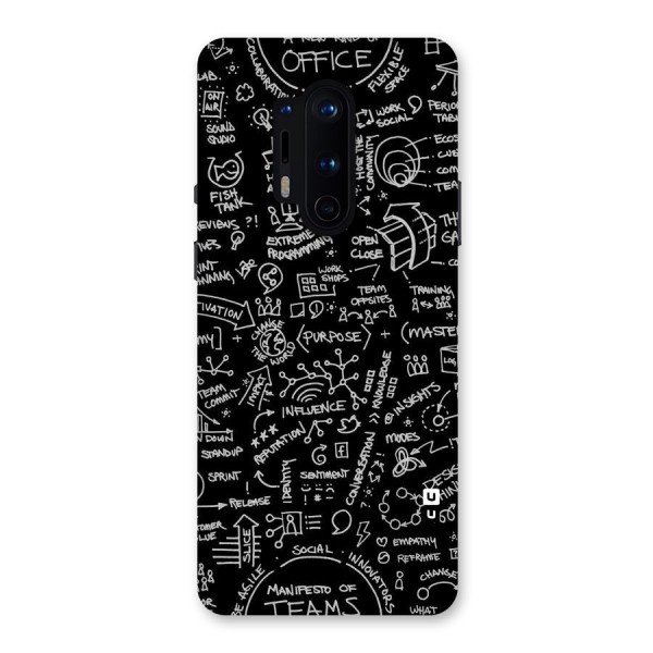 Anatomy Pattern Back Case for OnePlus 8 Pro