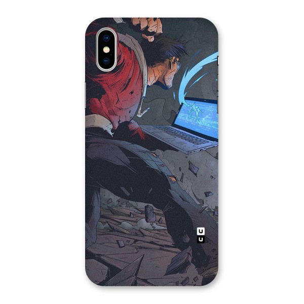 Angry Programmer Back Case for iPhone X