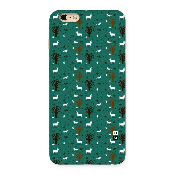 Animal Grass Pattern Back Case for iPhone 6 Plus 6S Plus