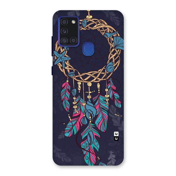 Animated Dream Catcher Back Case for Galaxy A21s