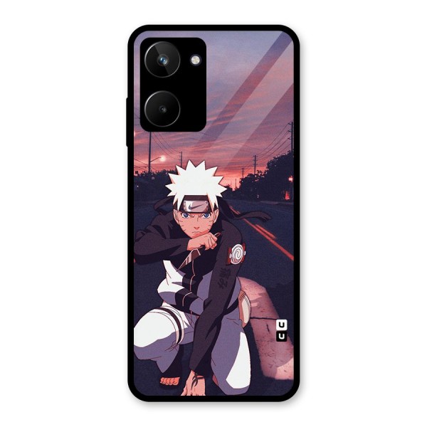 Anime Naruto Aesthetic Glass Back Case for Realme 10