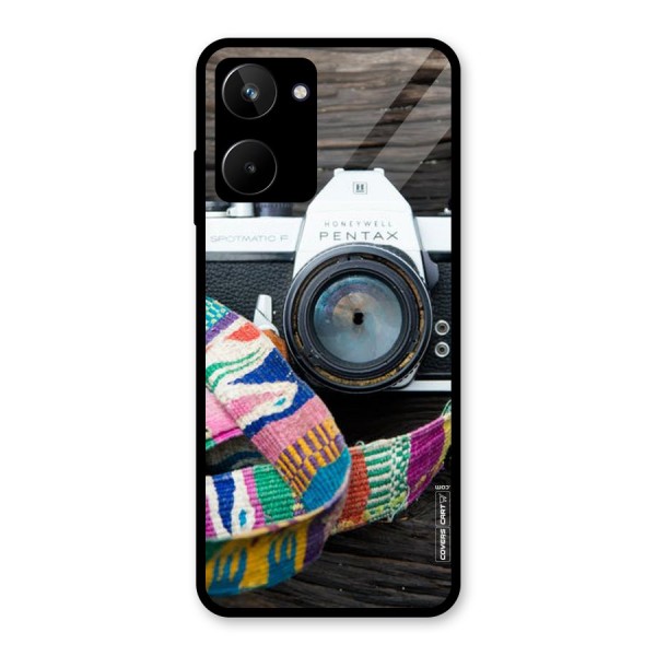 Antique Camera Glass Back Case for Realme 10