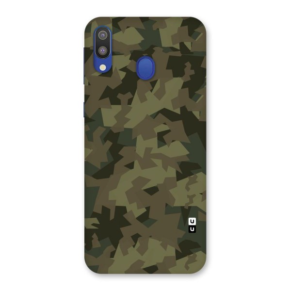 Army Abstract Back Case for Galaxy M20