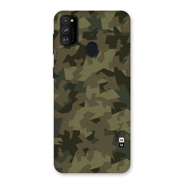 Army Abstract Back Case for Galaxy M30s