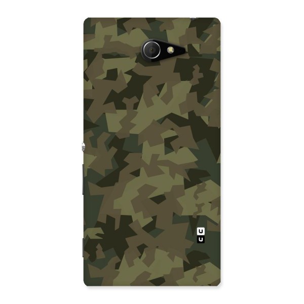 Army Abstract Back Case for Sony Xperia M2