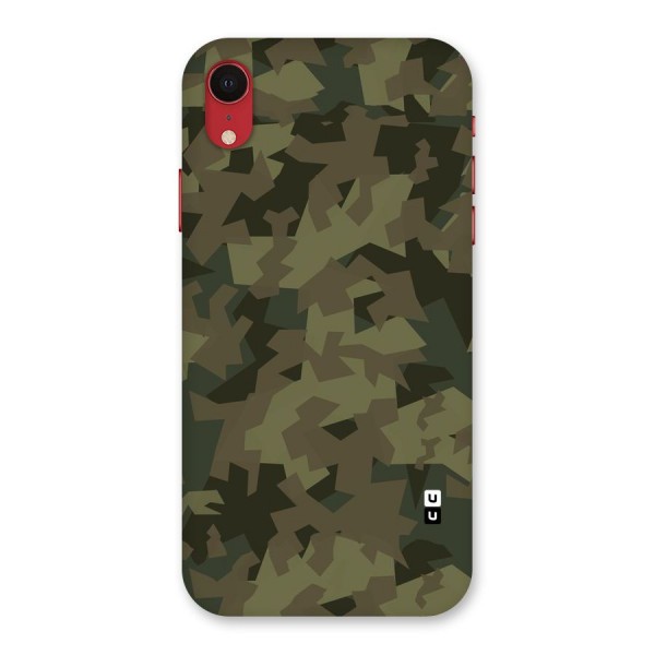 Army Abstract Back Case for iPhone XR