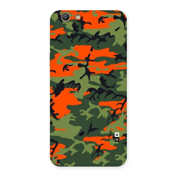 Army Pattern Back Case for Oppo F1s